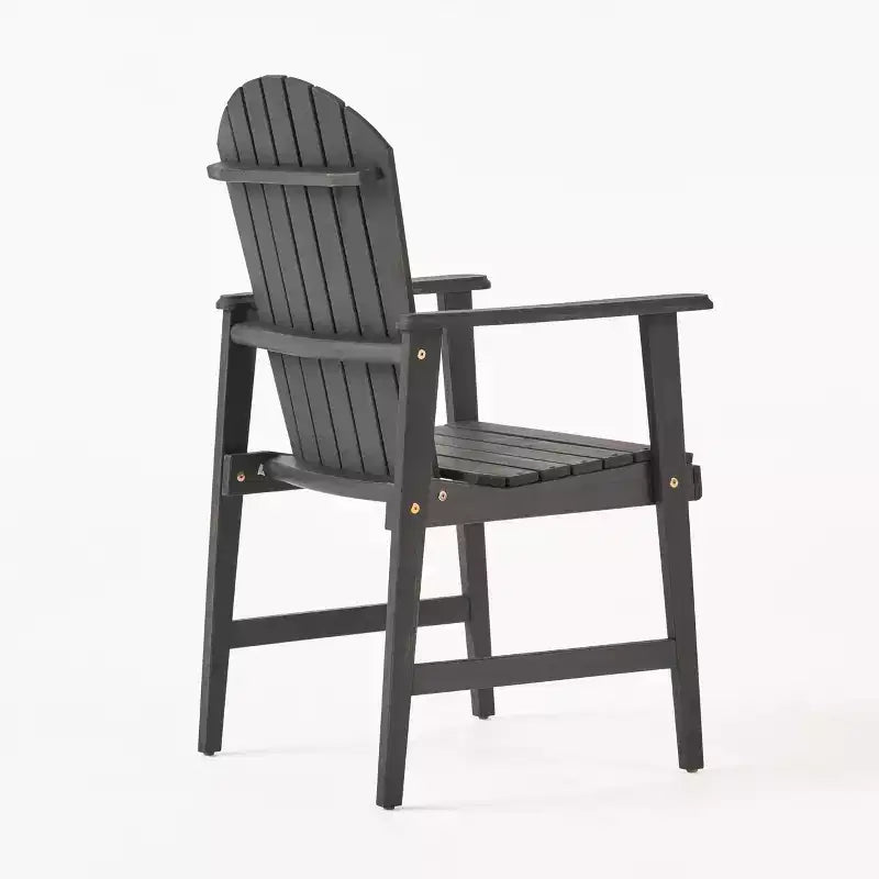 Christopher Knight Home Malibu Outdoor Acacia Wood Adirondack Dining Chairs (Set of 2)