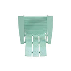 GDFStudio Gurekam Outdoor Acacia Wood Folding High Back Adirondack Chair