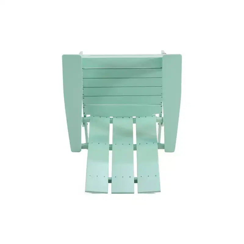 GDFStudio Gurekam Outdoor Acacia Wood Folding High Back Adirondack Chair