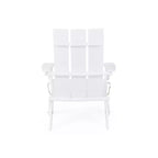 GDFStudio Gurekam Outdoor Acacia Wood Folding High Back Adirondack Chair