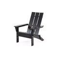 GDFStudio Gurekam Outdoor Acacia Wood Folding High Back Adirondack Chair
