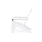 GDFStudio Gurekam Outdoor Acacia Wood Folding High Back Adirondack Chair (Set of 2)