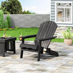 Christopher Knight Home Kandyce Sedia Adirondack Pieghevole da Esterno in Legno di Acacia con Portabicchieri