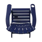 Christopher Knight Home Kandyce Sedia Adirondack Pieghevole da Esterno in Legno di Acacia con Portabicchieri