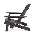 Christopher Knight Home Kandyce Sedia pieghevole Adirondack da esterno in legno di acacia con portabicchieri (set da 2)