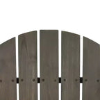 Christopher Knight Home Kandyce Sedia pieghevole Adirondack da esterno in legno di acacia con portabicchieri (set da 2)
