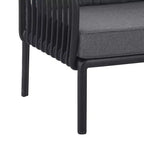 Christopher Knight Home Hester Outdoor Polypropylene Upholstered Club Chair (Set of 2)