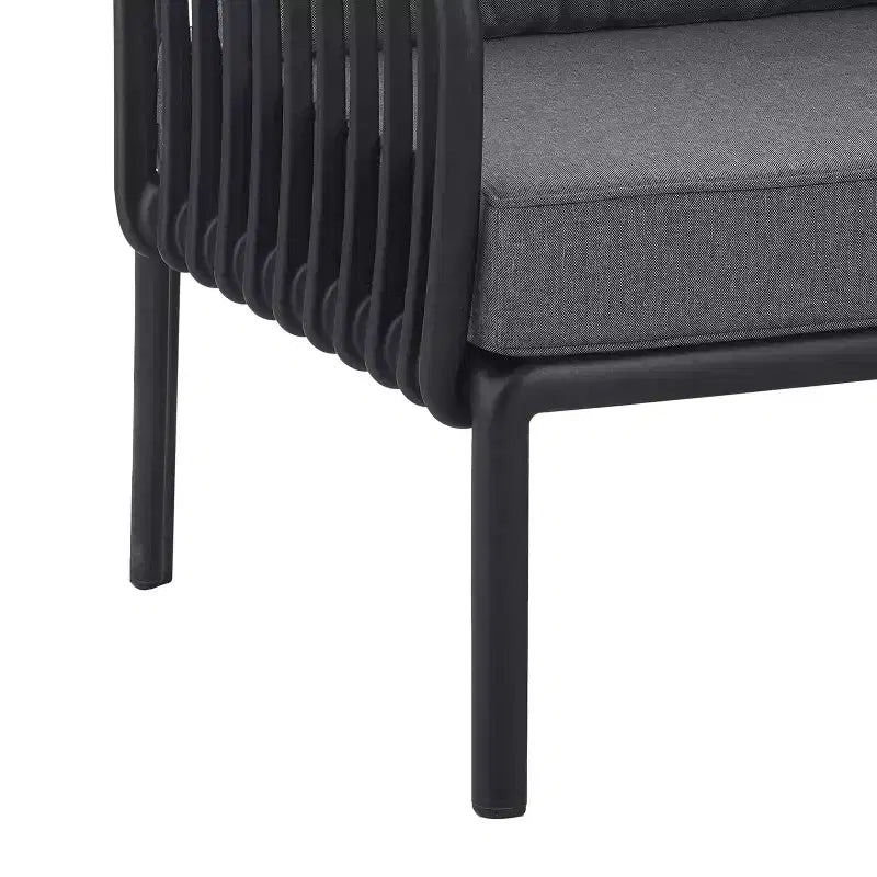 Christopher Knight Home Hester Outdoor Polypropylene Upholstered Club Chair (Set of 2)