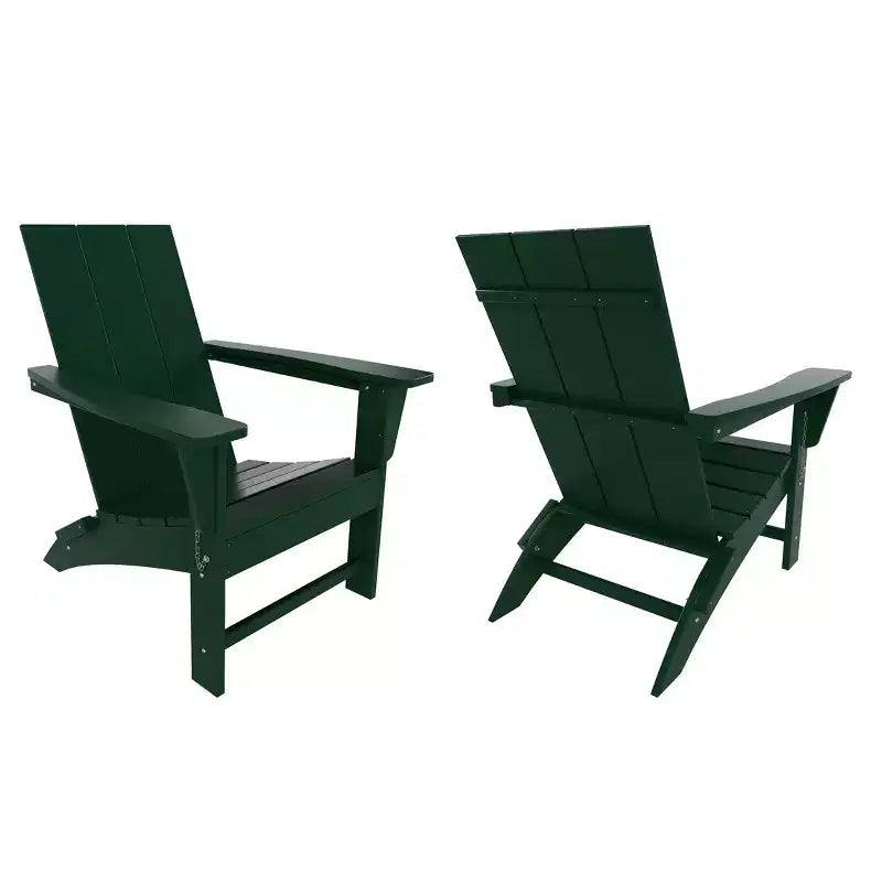 WestinTrends Ashore Sedia Pieghevole Adirondack in HDPE (Set da 2)