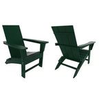 WestinTrends Ashore Sedia Pieghevole Adirondack in HDPE (Set da 2)