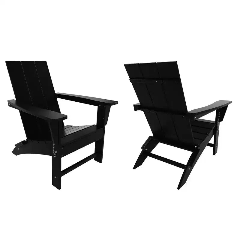 WestinTrends Ashore Sedia Pieghevole Adirondack in HDPE (Set da 2)