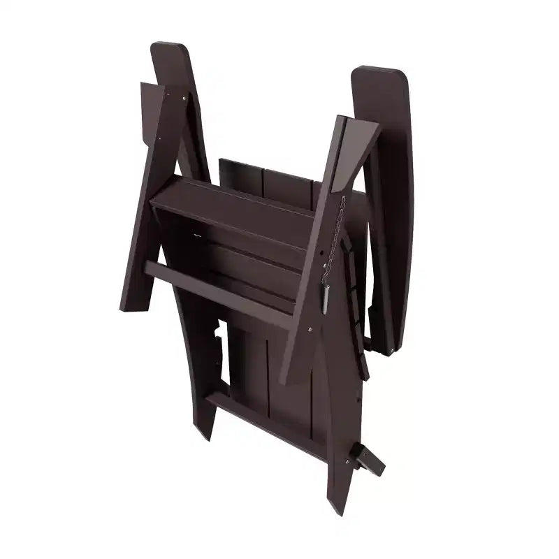 WestinTrends Ashore HDPE Folding Adirondack Chair (Set of 4)