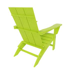 WestinTrends Ashore HDPE Folding Adirondack Chair (Set of 4)