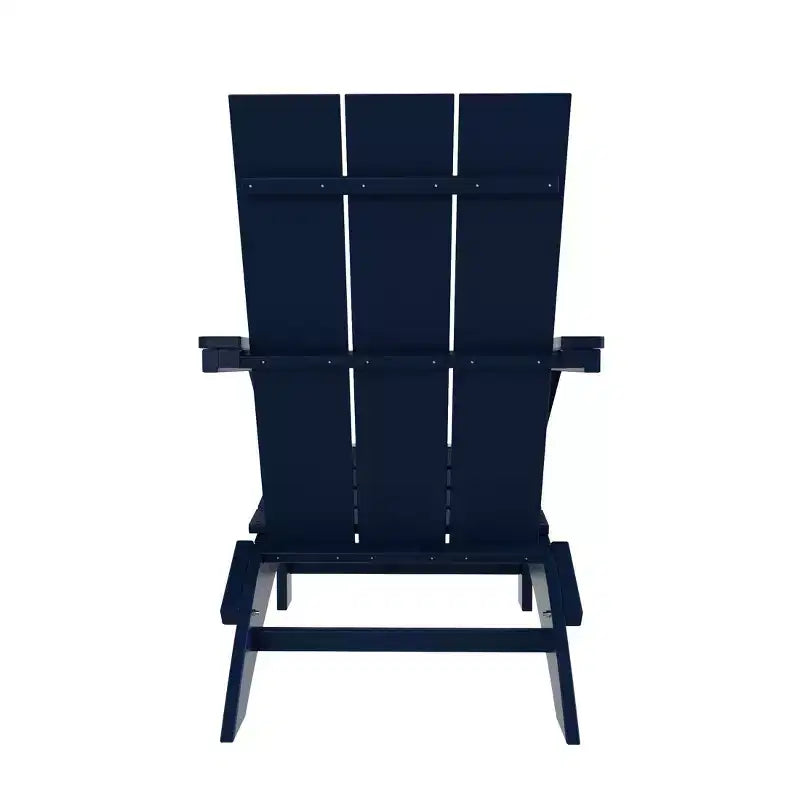 WestinTrends Ashore HDPE Folding Adirondack Chair (Set of 4)