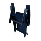 WestinTrends Ashore HDPE Folding Adirondack Chair (Set of 4)