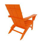 WestinTrends Ashore HDPE Folding Adirondack Chair (Set of 4)