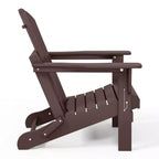 WestinTrends Malibu Sedia Adirondack Pieghevole da Esterni in Polietilene (Set di 8)