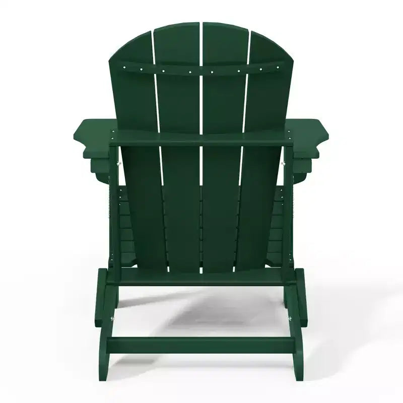 WestinTrends Malibu Sedia Adirondack Pieghevole da Esterni in Polietilene (Set di 8)
