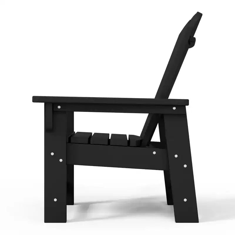 WestinTrends Malibu Kids Outdoor Adirondack Plastic Patio Chair (Set of 2)