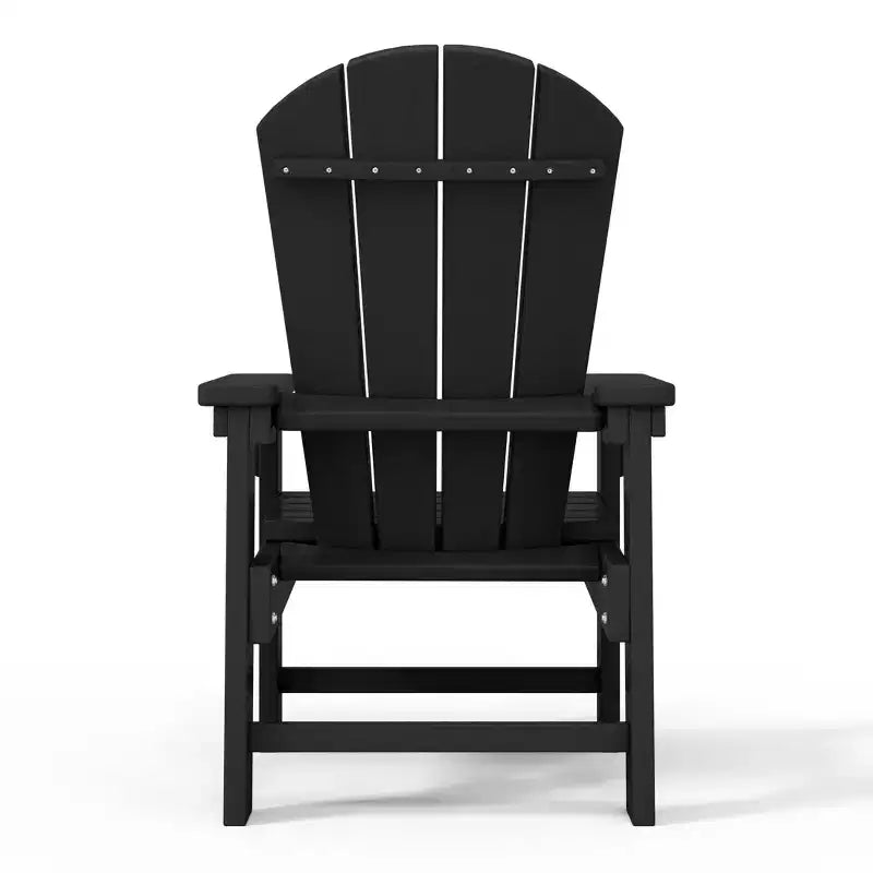 WestinTrends Malibu Kids Outdoor Adirondack Plastic Patio Chair (Set of 2)