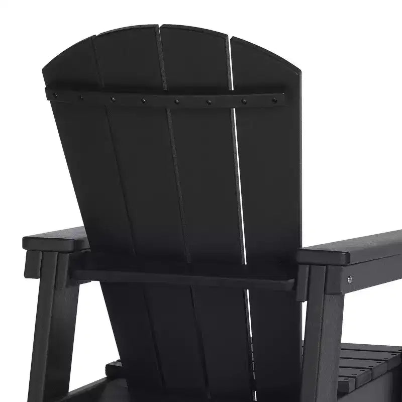 WestinTrends Malibu Kids Outdoor Adirondack Plastic Patio Chair (Set of 2)