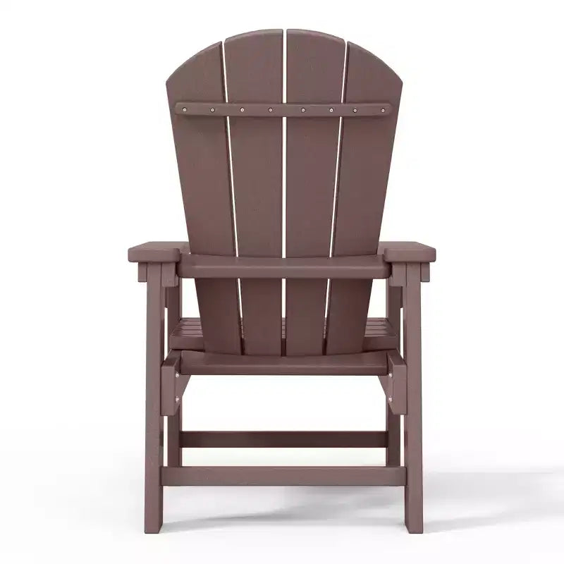 WestinTrends Malibu Kids Outdoor Adirondack Plastic Patio Chair (Set of 2)