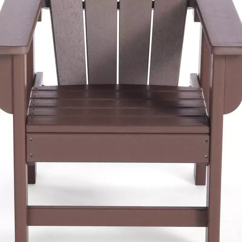 WestinTrends Malibu Kids Outdoor Adirondack Plastic Patio Chair (Set of 2)