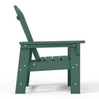 WestinTrends Malibu Kids Outdoor Adirondack Plastic Patio Chair (Set of 2)