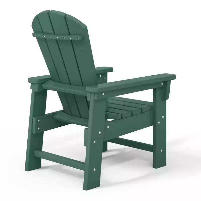 WestinTrends Malibu Kids Outdoor Adirondack Plastic Patio Chair (Set of 2)