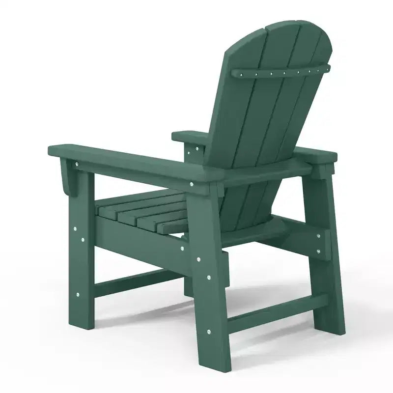 WestinTrends Malibu Kids Outdoor Adirondack Plastic Patio Chair (Set of 2)