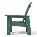 WestinTrends Malibu Kids Outdoor Adirondack Plastic Patio Chair (Set of 2)