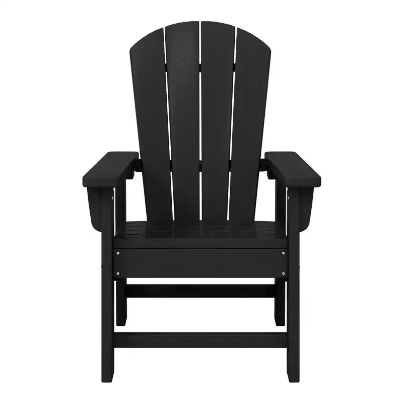 WestinTrends Malibu Kids Outdoor Adirondack Plastic Patio Chair (Set of 2)