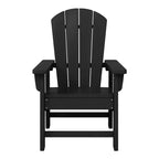 WestinTrends Malibu Kids Outdoor Adirondack Plastic Patio Chair (Set of 2)