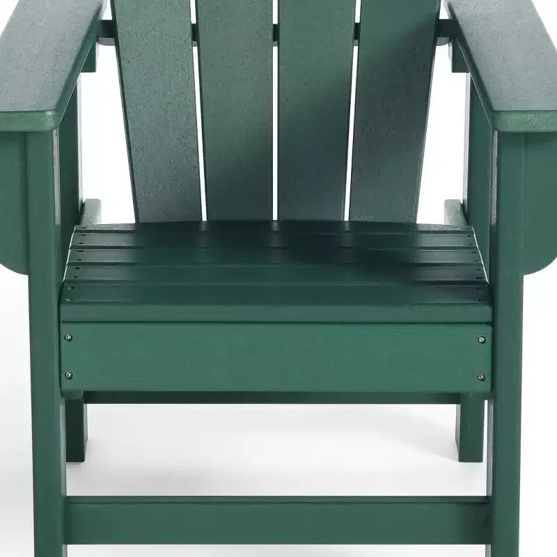 WestinTrends Malibu Kids Outdoor Adirondack Plastic Patio Chair (Set of 2)