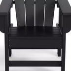 WestinTrends Malibu Sedia da Giardino per Bambini in Plastica per Esterni, Stile Adirondack (Confezione da 4)