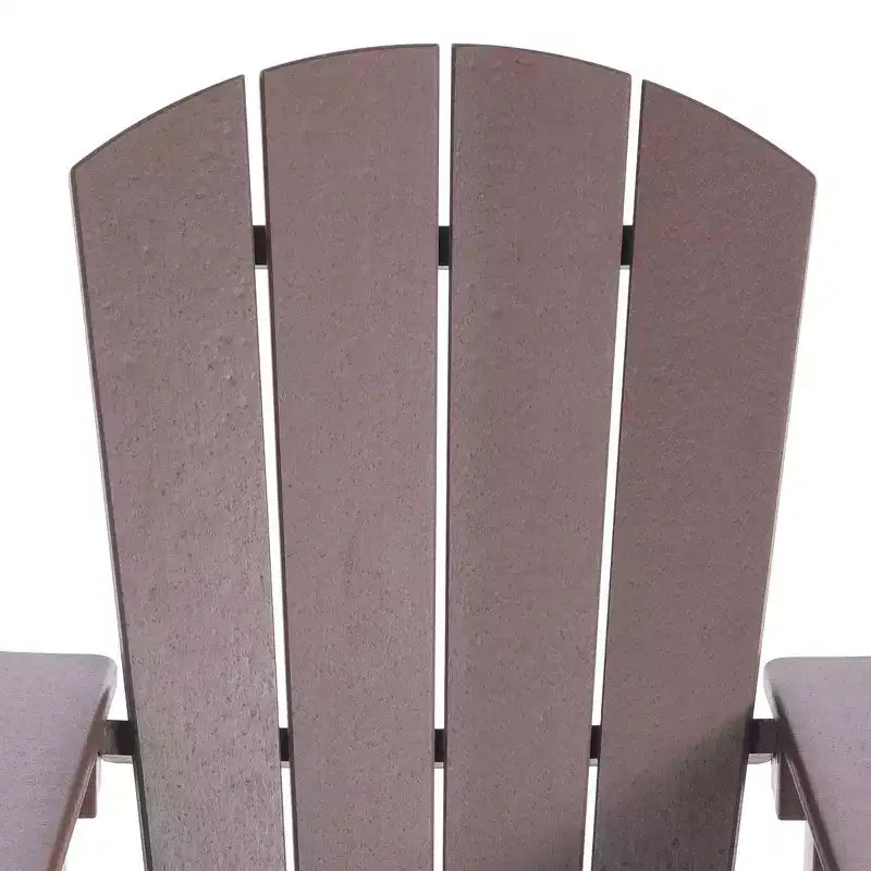 WestinTrends Malibu Sedia da Giardino per Bambini in Plastica per Esterni, Stile Adirondack (Confezione da 4)