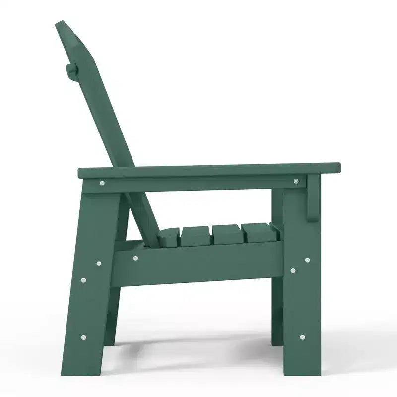 WestinTrends Malibu Sedia da Giardino per Bambini in Plastica per Esterni, Stile Adirondack (Confezione da 4)