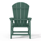 WestinTrends Malibu Sedia da Giardino per Bambini in Plastica per Esterni, Stile Adirondack (Confezione da 4)