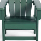 WestinTrends Malibu Sedia da Giardino per Bambini in Plastica per Esterni, Stile Adirondack (Confezione da 4)