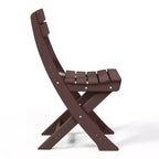 WestinTrends Malibu HDPE Sedia Pieghevole Moderna da Esterno per Patio