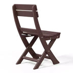 WestinTrends Malibu HDPE Sedia Pieghevole Moderna da Esterno per Patio