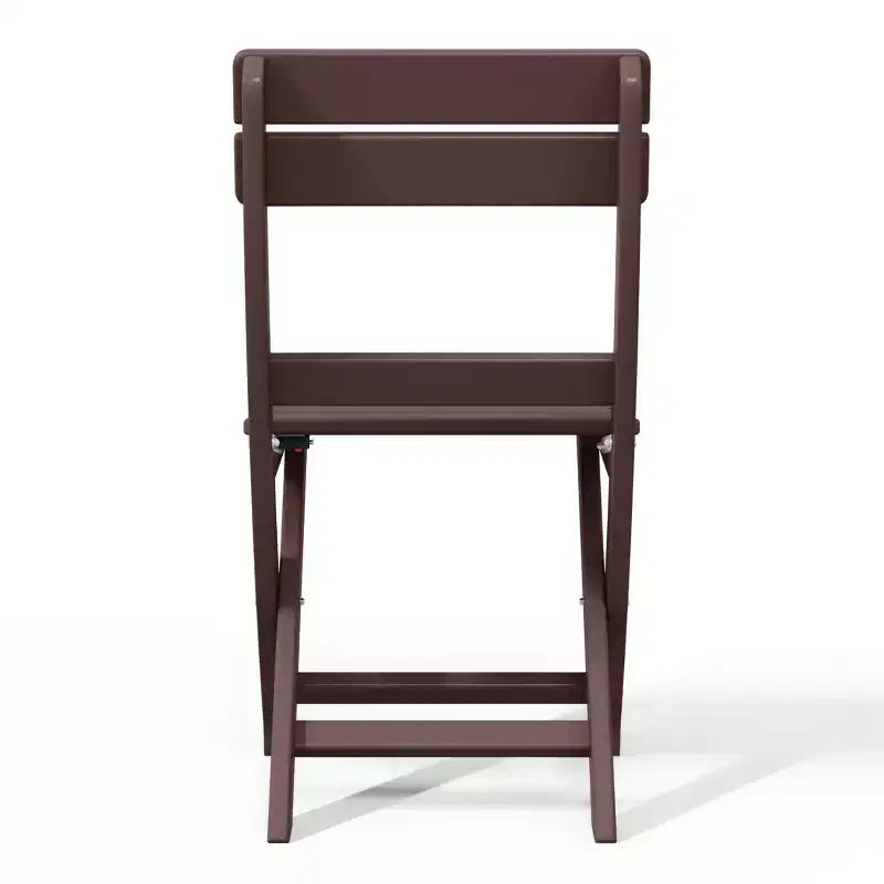 WestinTrends Malibu HDPE Sedia Pieghevole Moderna da Esterno per Patio