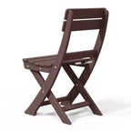 WestinTrends Malibu HDPE Sedia Pieghevole Moderna da Esterno per Patio