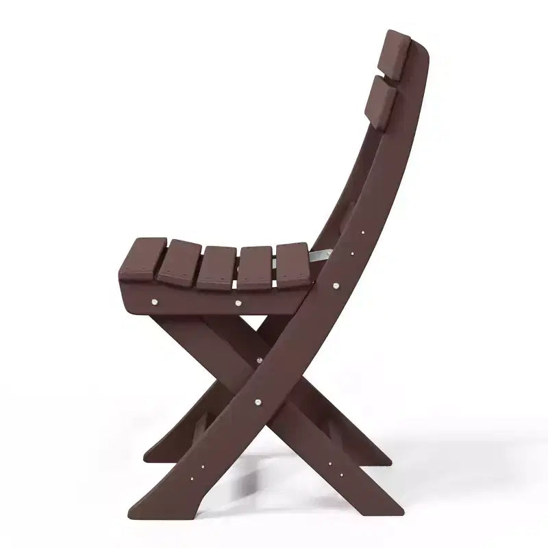 WestinTrends Malibu HDPE Sedia Pieghevole Moderna da Esterno per Patio
