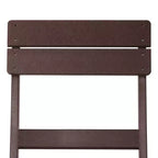 WestinTrends Malibu HDPE Sedia Pieghevole Moderna da Esterno per Patio