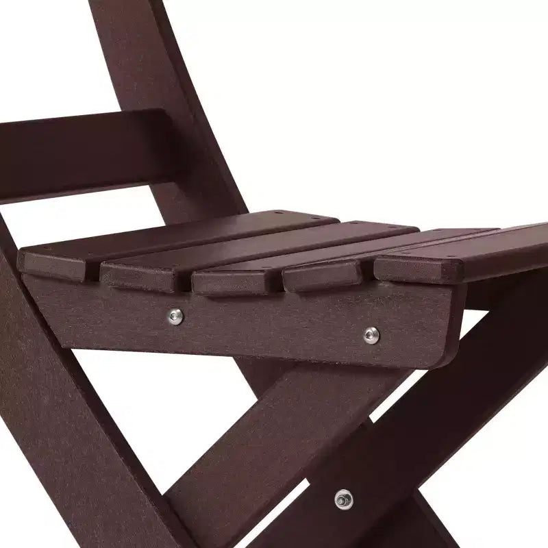 WestinTrends Malibu HDPE Sedia Pieghevole Moderna da Esterno per Patio