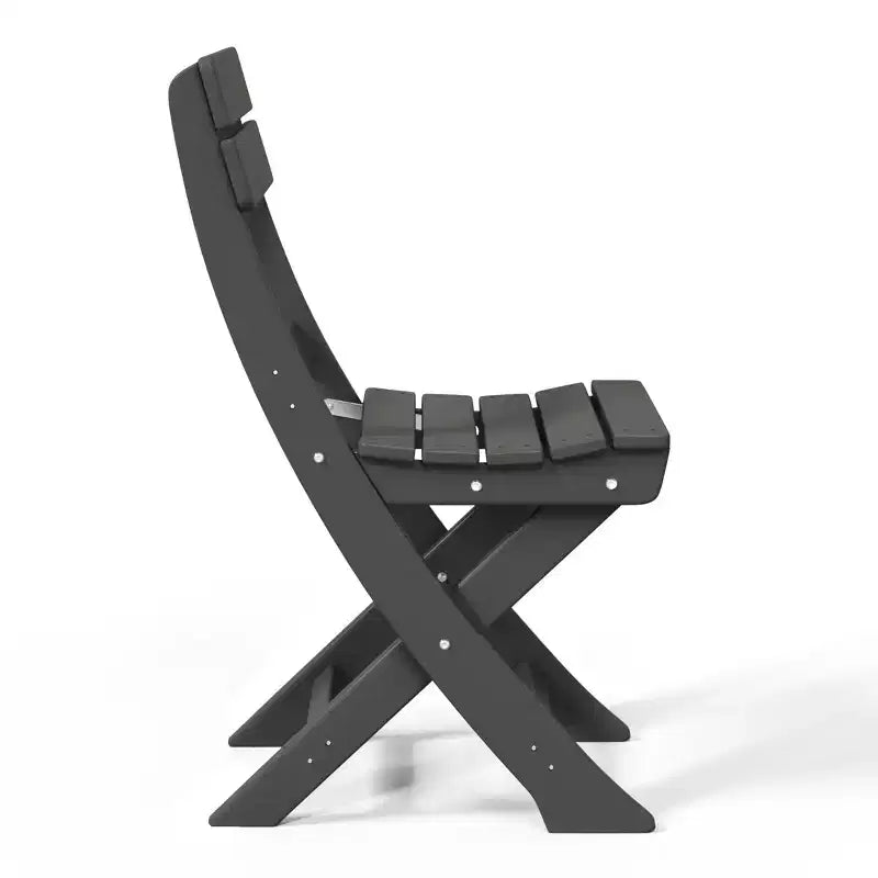 WestinTrends Malibu HDPE Sedia Pieghevole Moderna da Esterno per Patio