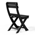 WestinTrends Malibu HDPE Sedia Pieghevole Moderna da Esterno per Patio