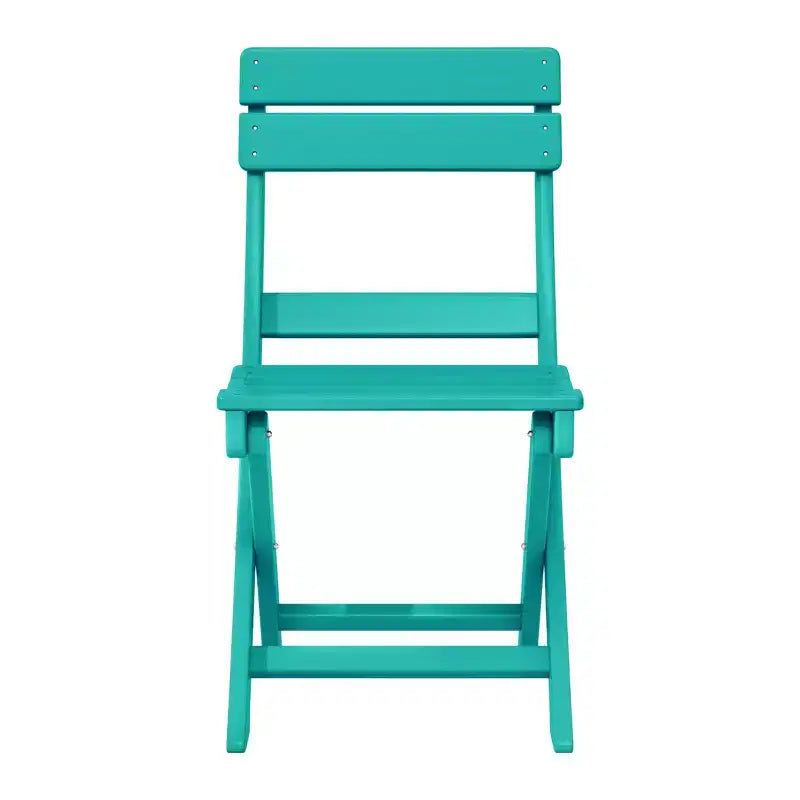 WestinTrends Malibu HDPE Sedia Pieghevole Moderna da Esterno per Patio