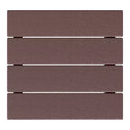 WestinTrends Malibu Set Sedia Adirondack per Bambini da Esterno in HDPE a 2 Pezzi con Tavolino Quadrato